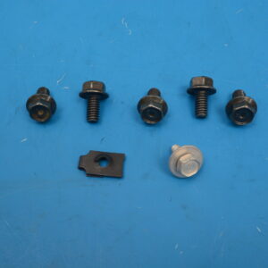 Chevy Hood Latch & Striker Plate Screw Set, 1955-1957