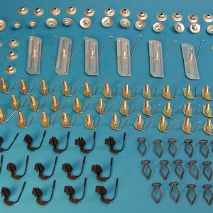 Chevy Quarter Molding Clip Set, Impala, 2-Door, 1959