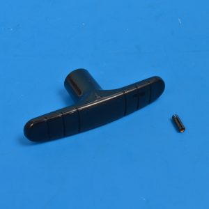 Chevy Emergency Brake Handle, Black, 1955-1957