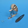 Chevy Outside Rear View Mirror, Good, 1955-1957