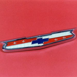 Chevy Hood Emblem Assembly, Complete, 1955