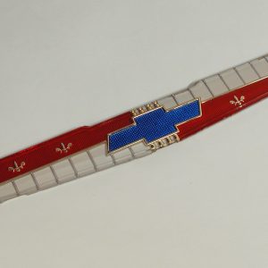 Chevy Hood Emblem Plastic Insert, 1955