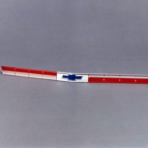 Chevy Hood Emblem Plastic Insert, 1964