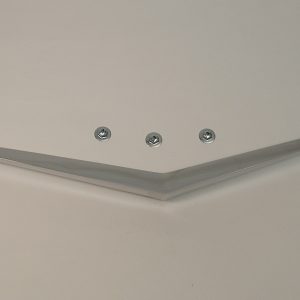 Chevy Hood V, Chrome, V8, 150 & 210, 1957