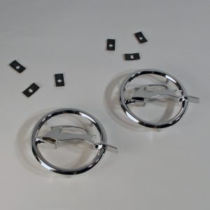 Chevy Quarter Panel Impala Emblems, 1964