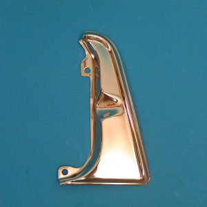 Chevy Gas Door Guard, Accessory, Stainless, Impala, 1964