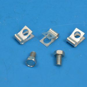 Chevy Front Brake Line Clip Set, 1955 