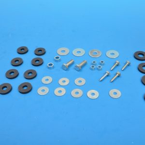 Chevy Convertible Inner Fender Bolts & Washer Kit, 1955-1957