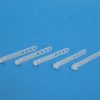 Chevy Inner Fender Wiring Straps, White Plastic, 1958-1960