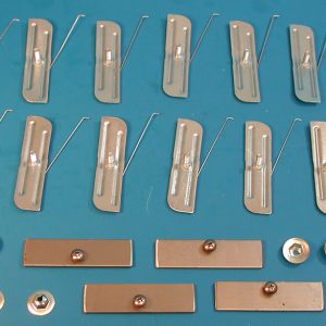 Chevy Door Molding Clip Set, Impala, 2-Door, 1959