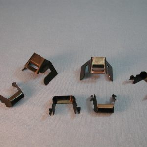 Chevy Interior Door Garnish Molding Clips, 1955-1957