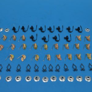 Chevy Quarter Molding Clip Set, Impala, 4-Door, 1959