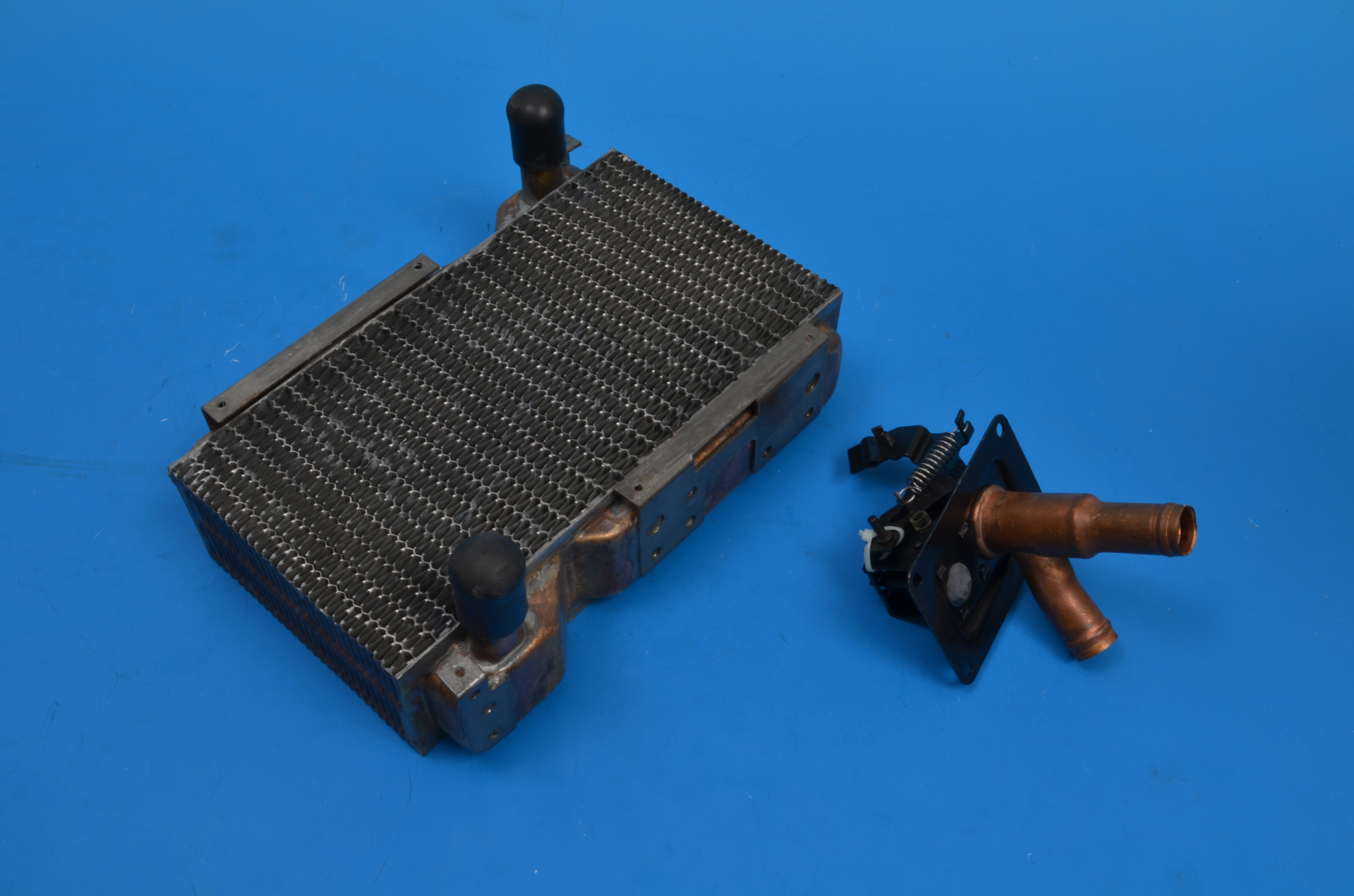 Chevy Heater Core, Deluxe & Heater Control Valve, 1957
