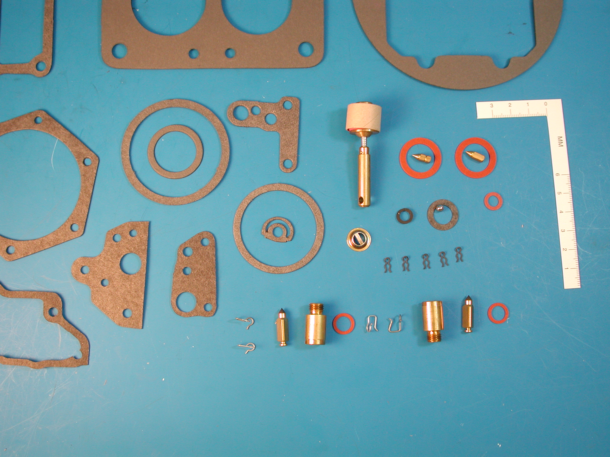 Chevy Carburetor Rebuild Kit, WCFB, Carter, 19551961 Bowtie Classic
