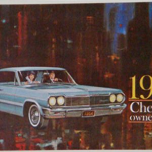 Chevy Owners Manual, 1964