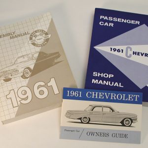 Chevy Manual Literature Set, 1961