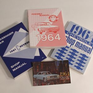 Chevy Manual Literature Set, 1964