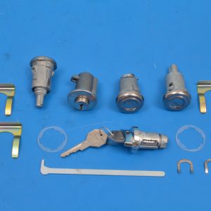 Chevy Door Lock Set, Ignition, Doors, Glove & Trunk, Convertible & 2-Door Hardtop, 1958