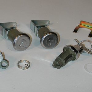 Chevy Door Lock Set, Ignition, Doors, Glove & Trunk, Convertible & 2-Door Hardtop, 1959