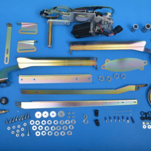 Chevy Raingear Windshield Wiper System, 2-Speed, Complete Kit, 1957