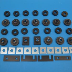 Chevy Body Mount Set, Sedan, Wagon & 4-Door Hardtop, 1955-1957