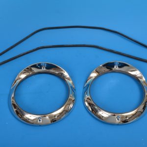 Chevy Headlight Bezels, Best, 1955