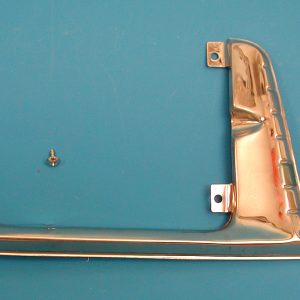 Chevy Gas Door Guard, Accessory, Stainless, 1955