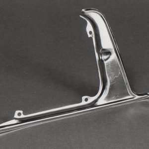 Chevy Gas Door Guard, Accessory, Stainless, 1962-1963