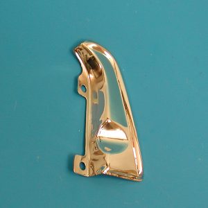 Chevy Gas Door Guard, Accessory, Stainless, Impala SS, 1964