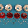Taillight Assembly Set, Complete, Chevy Impala, 1962