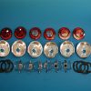 Chevy Taillight Assembly Set, Complete, Impala, 1964