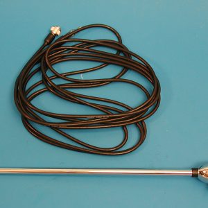 Chevy Radio Antenna, Rear, Right, w/Cable, 1963-1964