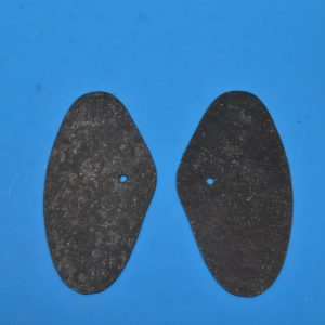 Chevy Outer Rear Body to Bumper End Seals, 1956