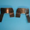 Chevy Taillight Housing to Bumper Lower Seals with Retainer, 1957