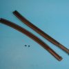 Chevy Pillar Post Weatherstrip, Convertible, 1962