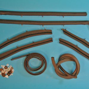 Chevy Roofrail Weatherstrip Set, Convertible, 1955-1957