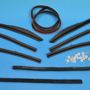 Chevy Roofrail Weatherstrip Set, Convertible, 1962-1964