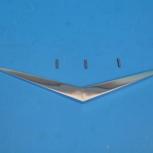 Chevy Hood V, Chrome, V8, 1956