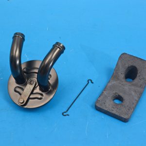 Chevy Heater Valve & Heater Hose Rubber Block, 1961-1962